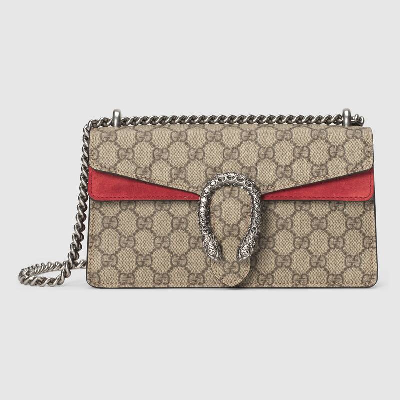 Gucci Dionysus GG Small Shoulder Bag 499623 Red